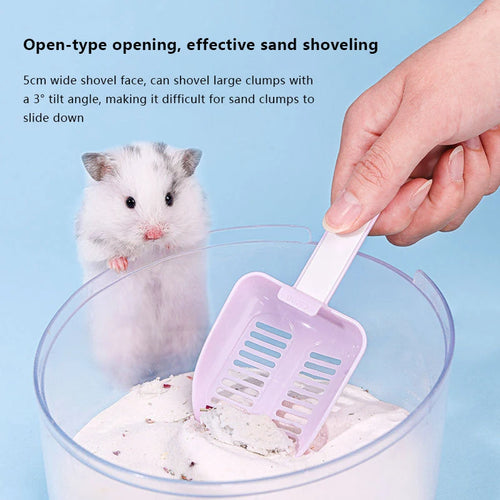 Hamster Cage Cleaning Shovel — Small Pet Waste Scoop