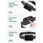 GPS Pet Tracker with Adjustable Collar for Cats & Dogs