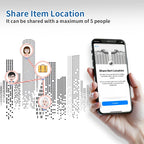 Smart Bluetooth Tag for Apple Find My - Anti-Lost Reminder