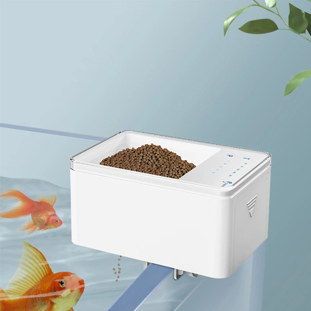 ZYfeeder Smart Automatic Fish Feeder (Programmable Timer, Quantitative Dispenser)