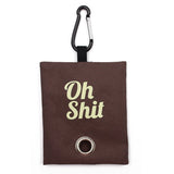 Canvas Dog Poop Bag Dispenser (Waste Bag Holder Set)