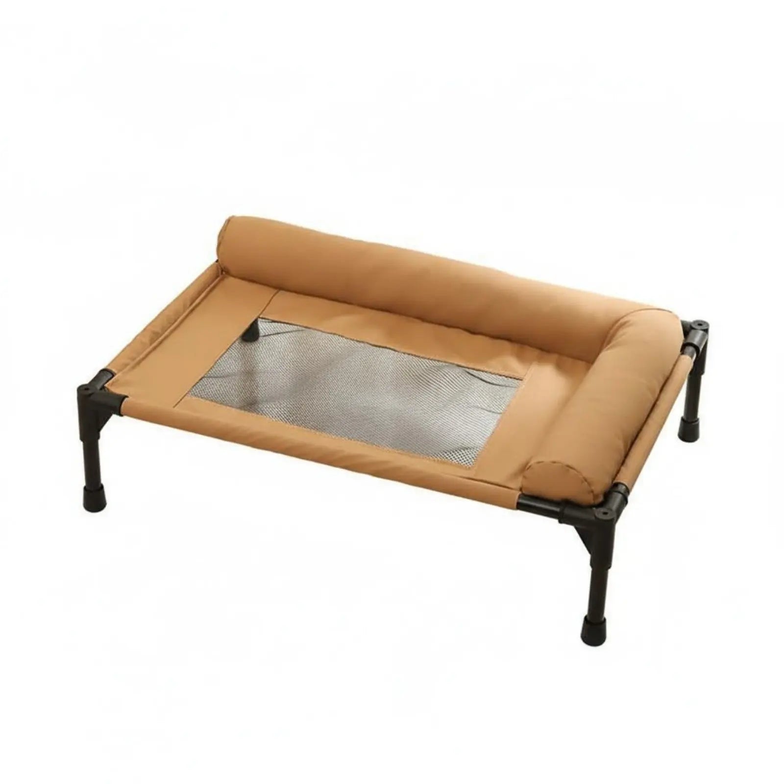 Elevated All-Season Pet Cot with Pillow Support