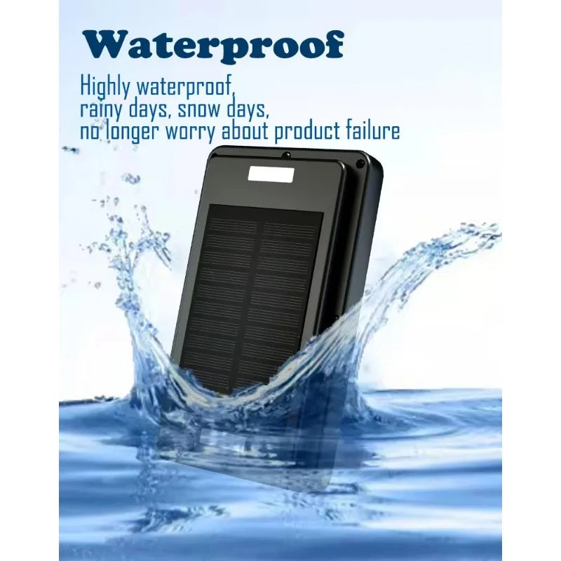 4G Solar GPS Collar Tracker for Livestock & Cattle with 20,000mAh Battery - IP67 Waterproof
