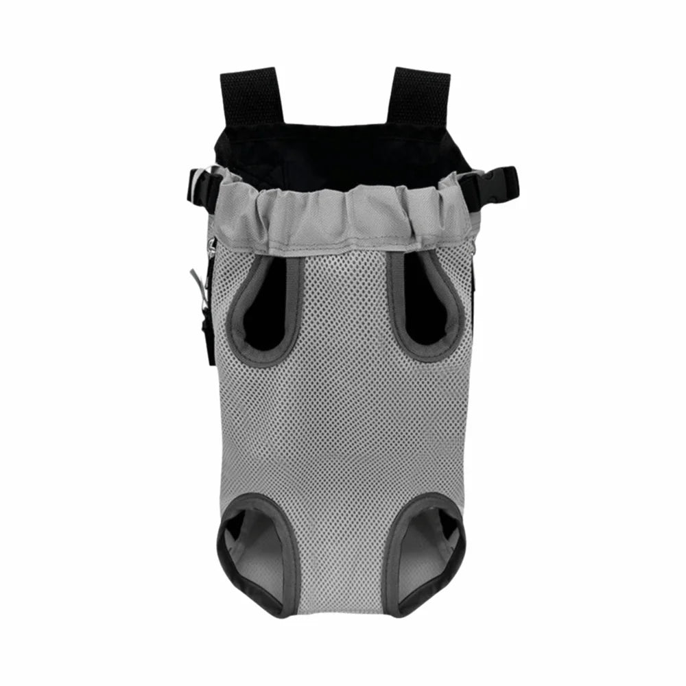Breathable Mesh Pet Front Carrier Backpack (Double Shoulder)
