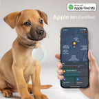 Apple Find My Bluetooth Tracker 2-Pack for Pets, Keys, Bags & Luggage (iOS)