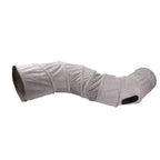 Collapsible S-Shaped Cat Tunnel — 3-Entry Suede Play Tube for Cats & Kittens