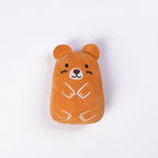 Cartoon Animal Plush Cat Chew Toy — Bite-Resistant Teething Relief
