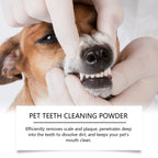 Pet Teeth Cleaning Powder — Reduces Tartar & Freshens Breath, 100g