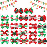 Handmade Puppy Bows (10, 20 or 30 Pack, Christmas Party)