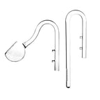 Borosilicate Glass Aquarium Inflow & Outflow Pipe (13/17mm)