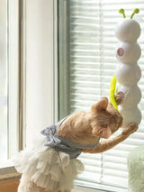 Motion-Activated Caterpillar Cat Toy — Automatic Wiggle-Tail Teaser