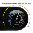 2-in-1 Reptile Tank Thermometer & Hygrometer Monitor