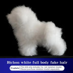 Bichon Grooming Practice Model with Wig