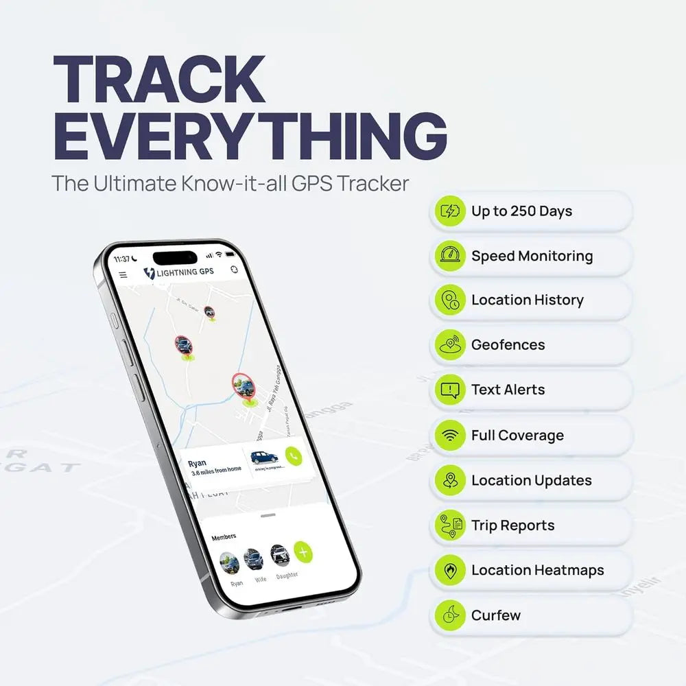 GL300 Vehicle GPS Tracker with Magnetic Case - Covert Fleet Monitoring & Anti-Theft