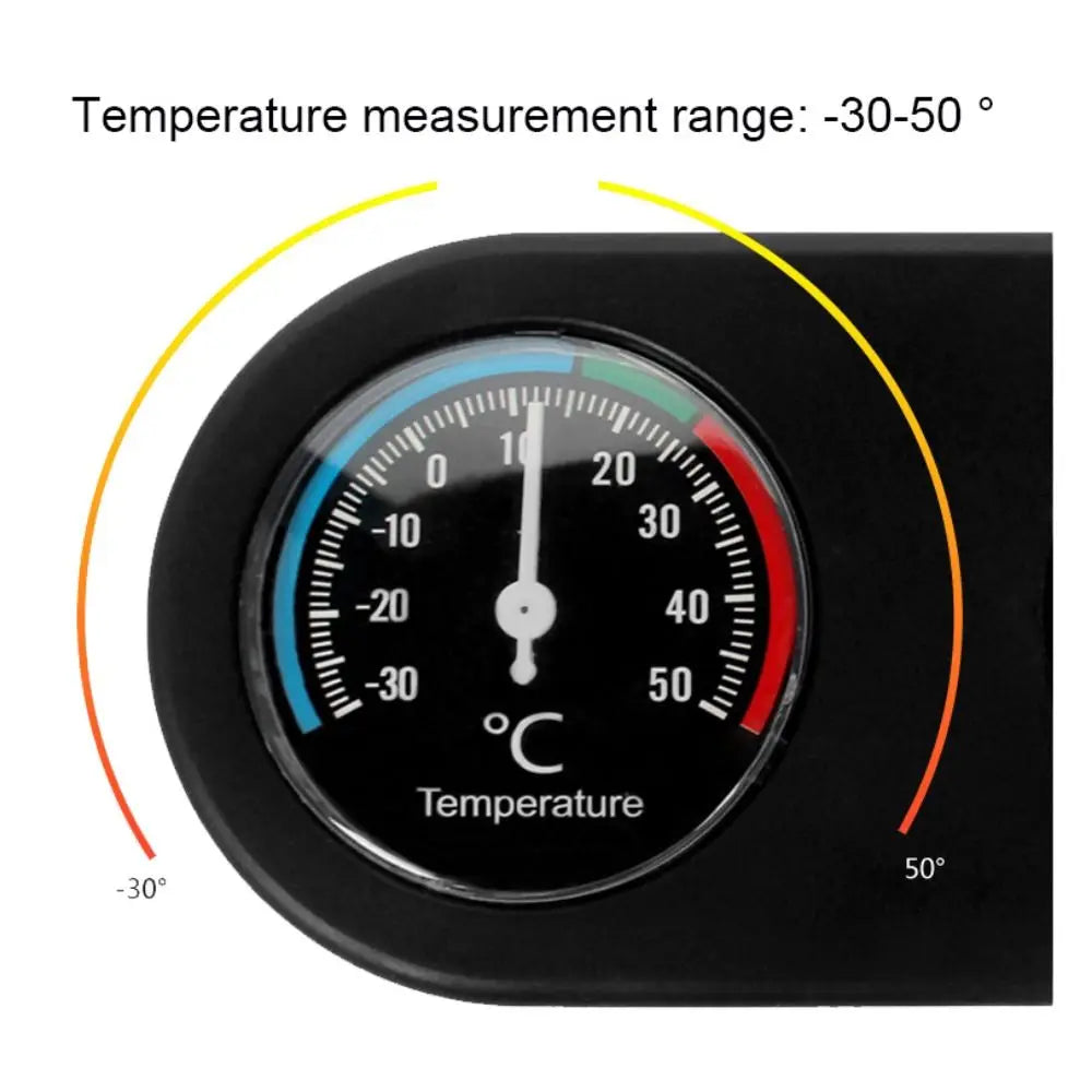 2-in-1 Reptile Tank Thermometer & Hygrometer Monitor