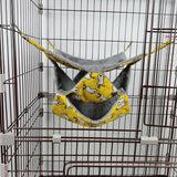 Sugar Glider Hammock — Warm Layered Hanging Bed for Small Pets