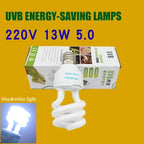 UVB Reptile Basking Lamp — Calcium & Vitamin D Light, 5.0/10.0/15.0