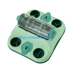 Pet Feeder Puzzle Roller Toy (Adjustable Difficulty, Mental Enrichment)