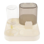 2-in-1 Automatic Pet Feeder Bowl (Detachable, Travel, Cats & Rabbits)