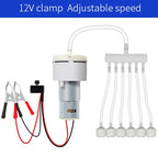 DC 12V Mini Aquarium Air Pump — Adjustable PWM