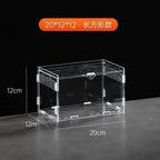 Acrylic Nano Terrarium — Ventilated Enclosure for Tarantulas & Small Reptiles