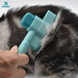 Self-Cleaning Flea Comb — One-Touch Release for Dogs & Cats