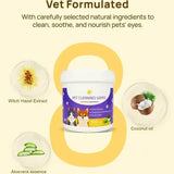 Gentle Multi-Purpose Pet Wipes — Eye, Face & Tooth Cleaning, 120-Count