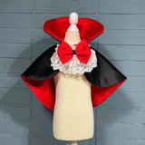 Vampire Prince Cape Costume for Dogs (Cosplay Dress-Up)