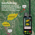 GPS Dog Collar with Radio Tracking - Long-Range Real-Time Locator for Hunting Dogs