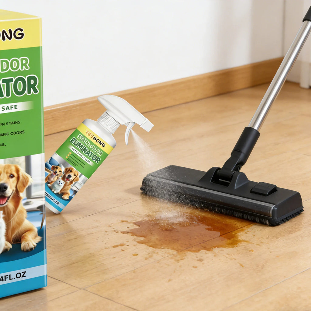 Pet Stain & Odor Remover Spray — Dissolves Stubborn Urine Stains, 120ml