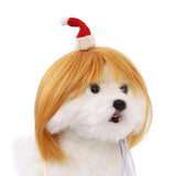 Spoof Wig for Dogs & Cats (Pet Christmas Costume Accessory)