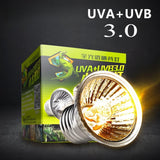 UVA/UVB 3.0 Basking Bulb — E27 Reptile Heat Lamp, 25W-75W