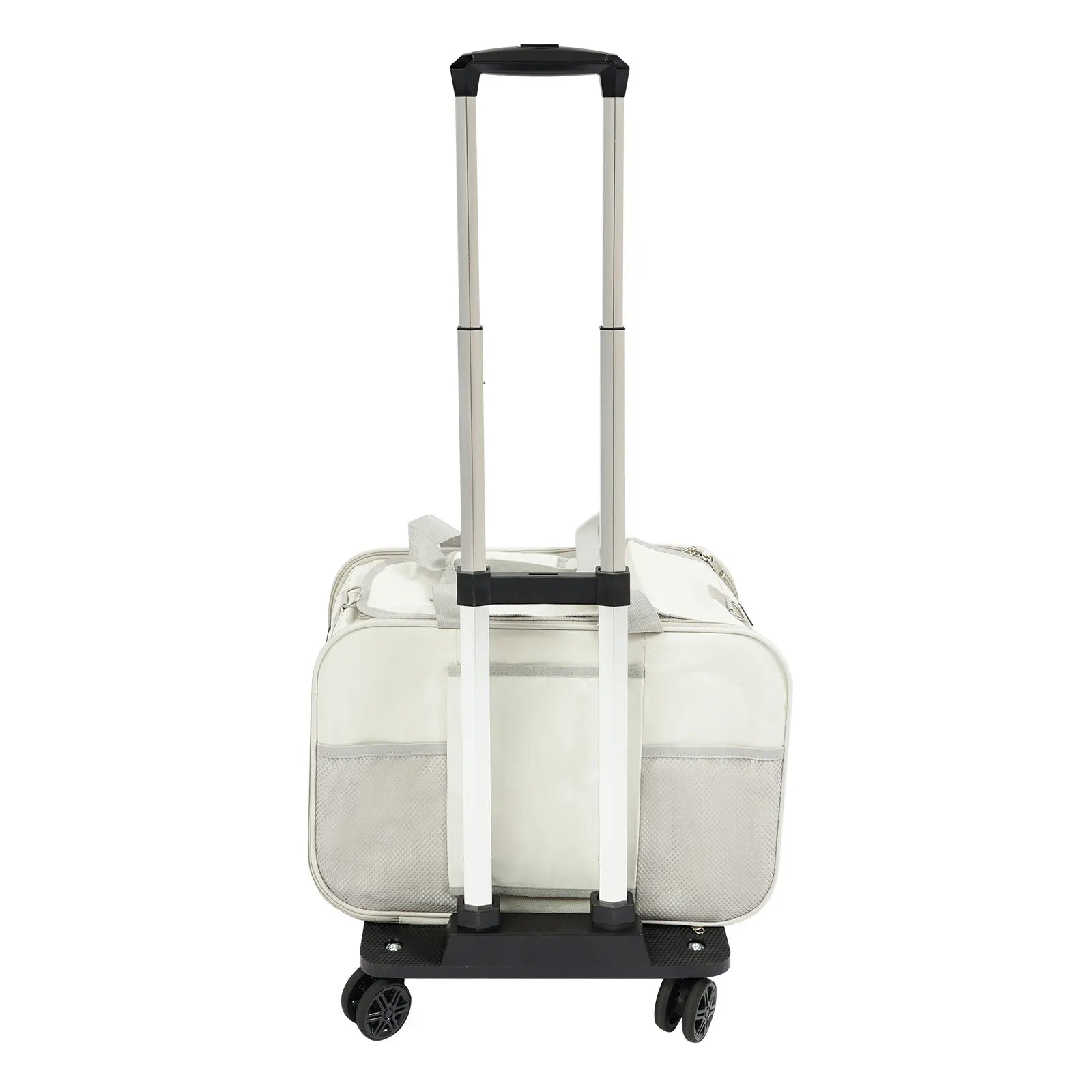 Pet Trolley Carrier Suitcase (Portable, Up to 22 lbs, Cat & Small Dog)