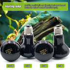220V UVA+UVB Reptile Basking Lamp — Daylight Heat Bulb for Turtles & Lizards, 25W-100W