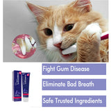 Teeth Brightening Toothpaste for Dogs & Cats — Fights Tartar & Bad Breath, 50g