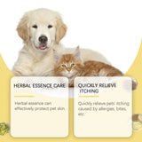 Herbal Pet Skin Soothing Spray — Anti-Itch & Skin Repair for Dogs & Cats