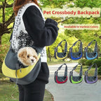Hands-Free Puppy Carrier Backpack (Breathable, Crossbody, Multi-Size)