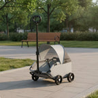 Sun Shade Pet Carriage Stroller for Small Pets — Lightweight Spacious Outdoor Carrier