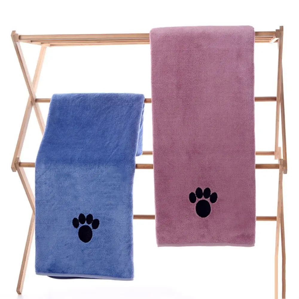 150D Microfiber Pet Grooming Towel — Fast-Drying, Absorbs 6x Its Weight