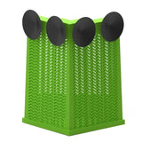 Suction Cup Corner Feeder — Wall-Mounted Feeding Dish for Reptiles