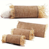 Grass Hideout Tunnel — Natural Woven Hut for Small Pets