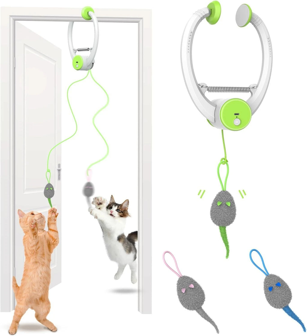 USB Rechargeable Hanging Door Cat Toy
