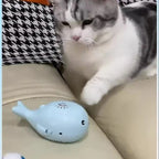 USB-Powered Floating Ball Cat Toy — Hovering Cartoon Design for Active Play