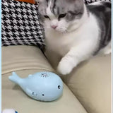 USB-Powered Floating Ball Cat Toy — Hovering Cartoon Design for Active Play