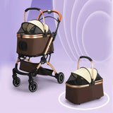 Car-Compatible Foldable Pet Stroller