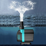 Brushless Submersible Aquarium Pump 600–4500L/H Ceramic Shaft