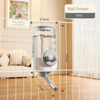 Cage-Hanging Automatic Pet Feeder (Detachable Bowl, Large Capacity)