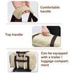 Breathable Mesh Dog Purse Carrier (Polyester Tote, Adjustable Strap, Portable)