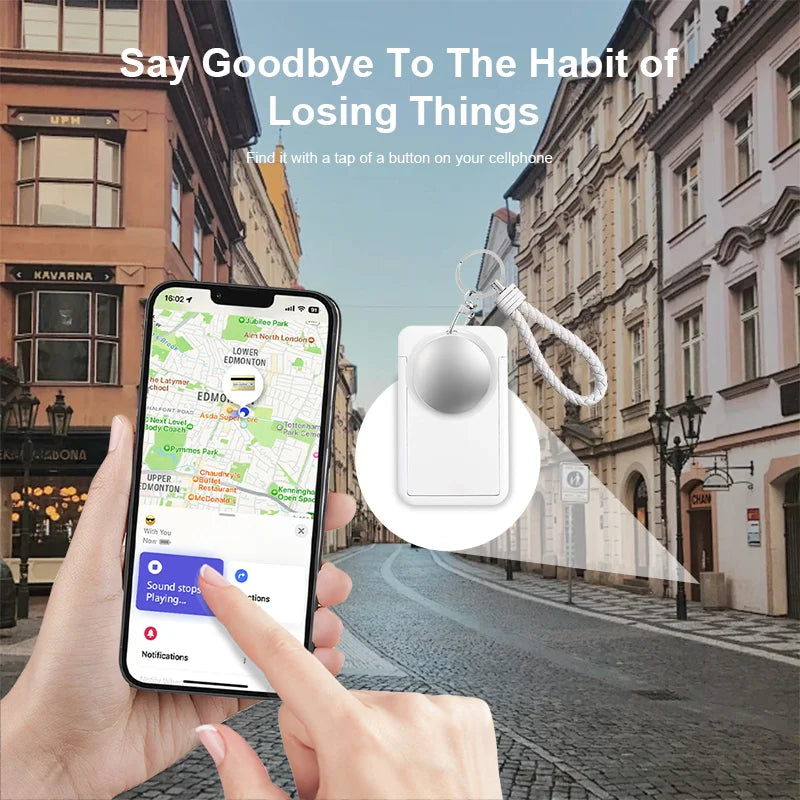 Mini Apple Find My Smart Tracker for Pets, Keys & Wallets