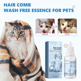 Leave-In Pet Grooming Serum — No-Rinse Deodorizing Formula for Cats & Dogs